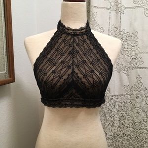 Free People halter bra